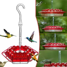 Load image into Gallery viewer, Mary&#39;s Hummingbird Feeder with Perch &amp; Built-in Ant Moat
