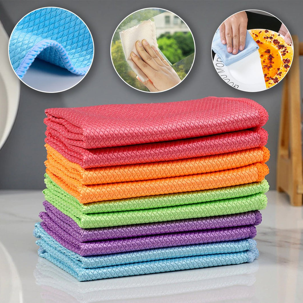 Nano Wipe™ Streak-Free Miracle Cleaning Cloths (Reusable)